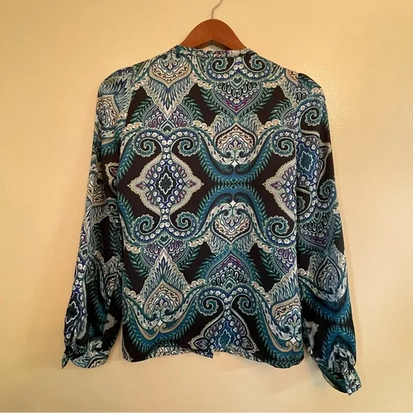 Worthington Petite Woman's Long Sleeve Shirt Size PS - Picture 7 of 8